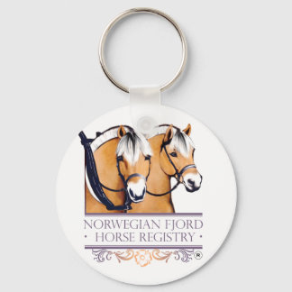 Runda nyckelkedjor för NFHR-Logotyp Nyckelring