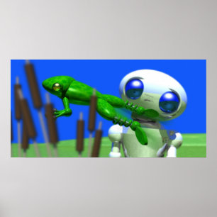 RUNDA OCH FROG POSTER