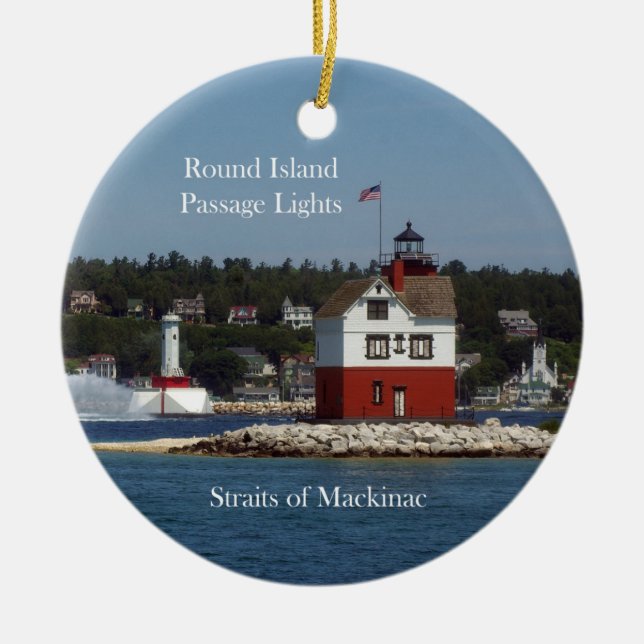 Runda öns passage Ljus ornament (Framsidan)