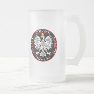 Runda polska Eagle Frostat Ölglas