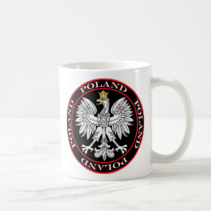 Runda polska Eagle Kaffemugg