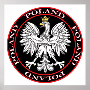 Runda polska Eagle Poster