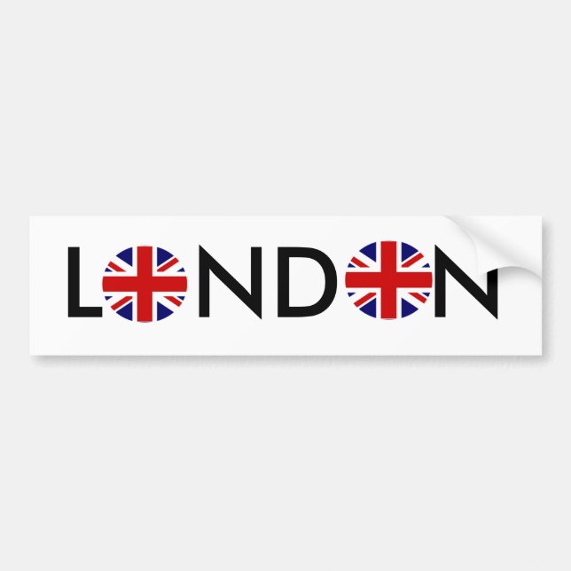 Runda runda, LONDON Bildekal (Framsidan)