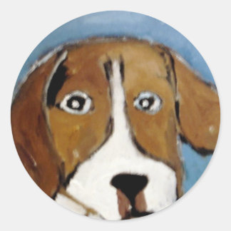 Runda Stickers Runt Klistermärke