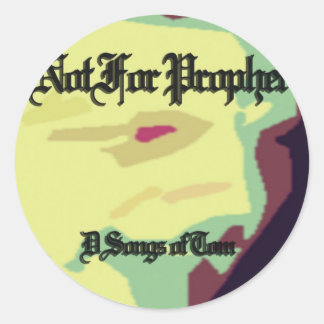 Runda Stickers Runt Klistermärke