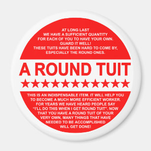 Runda Tuit Fridge Magnet