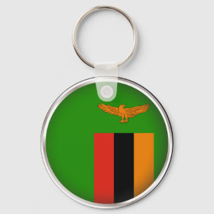 Runda Zambia Nyckelring