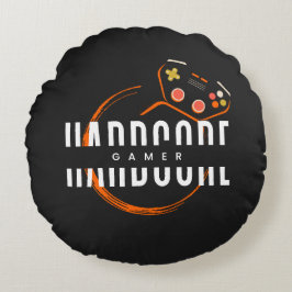 Rundad fyllning för spel med hård kärna rund kudde