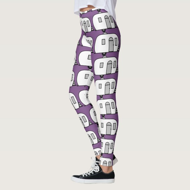 Rundad husvagn av vintage leggings (Vänster)