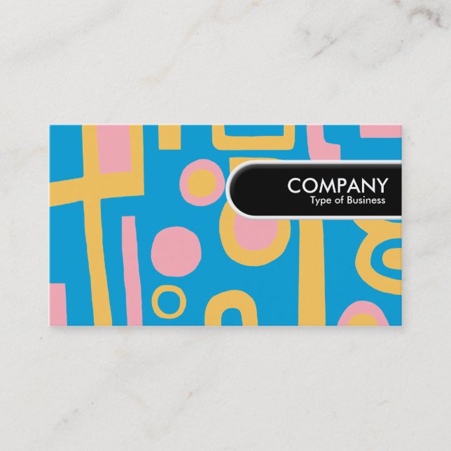 Rundad Kant-Märkre - Abstrakt 170914 Visitkort (Framsida)