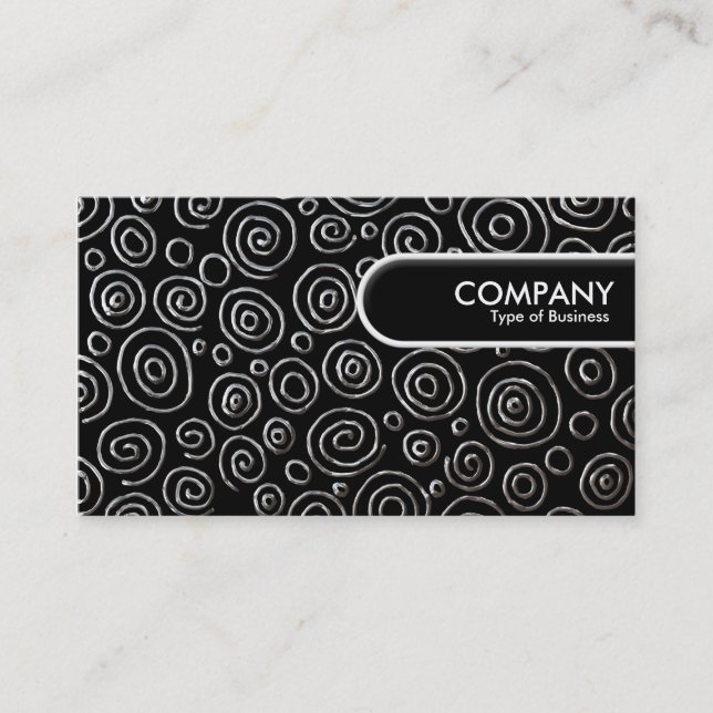 Rundad Kant-Märkre - Abstrakt 181112 - Exotiskt Me Visitkort (Framsida)