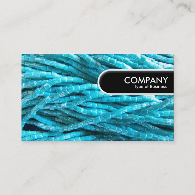 Rundad Kant Märkre - Bead Braids Visitkort (Framsida)