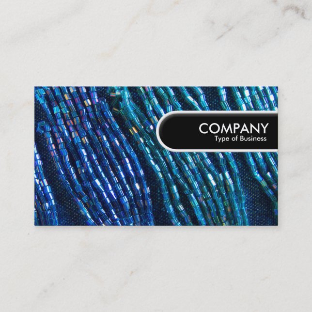 Rundad Kant Märkre - Bead Braids Visitkort (Framsida)