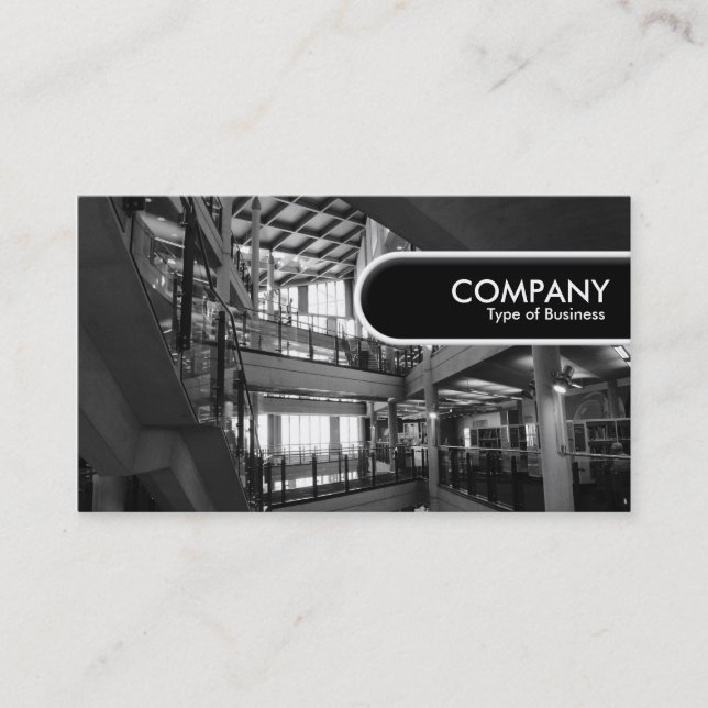 Rundad Kant Märkre - Modern Insida Visitkort (Framsida)