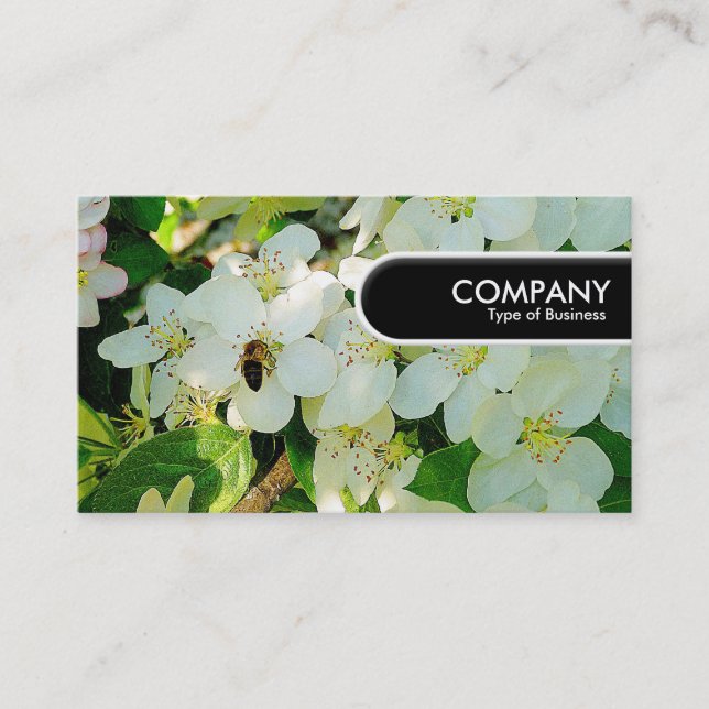 Rundad Kant Märkre - Skapar honung Visitkort (Framsida)