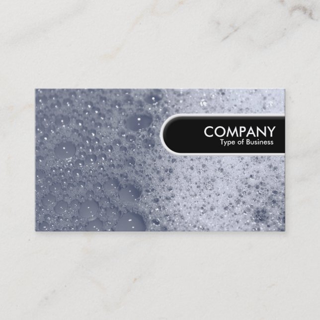 Rundad Kant Märkre - Soap Bubbles 03 Visitkort (Framsida)