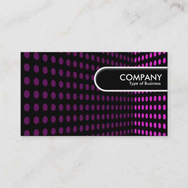 Rundad Kant-Märkre - tonhörn - Magenta Visitkort (Framsida)