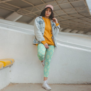 Rundad retro leggings