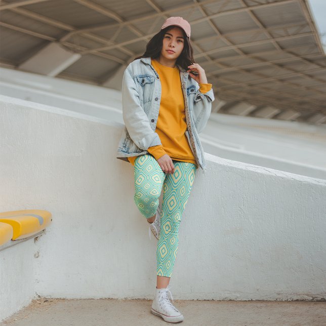 Rundad retro leggings (Skapare uppladdad)
