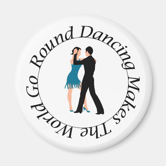Rundadansmagnet Magnet (Framsidan)
