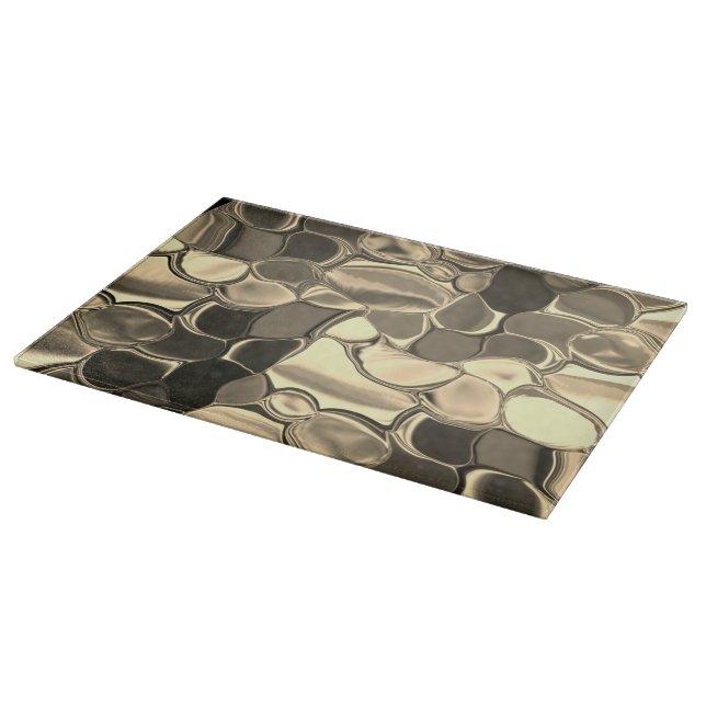 Rundade former i brons färg, glansigt ljus guld? (Hörn)