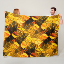 Rundade former i färg, glansigt mycket guld?