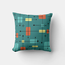 Rundade rektanglar, rutor kudde