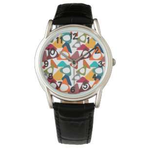Rundade trianglar armbandsur