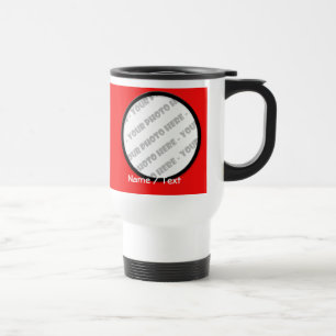 Rundafotoet & texttravel mug - skapa ditt eget resemugg