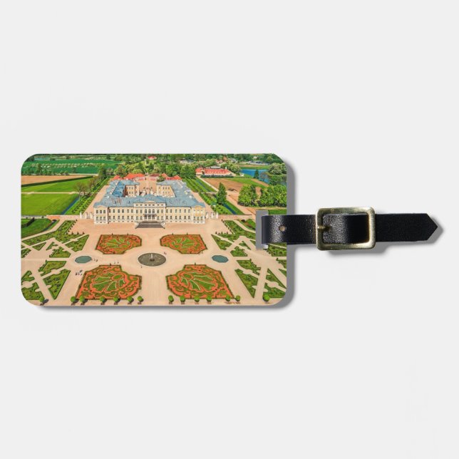 Rundāle Palace Lettland stilized Bagagebricka (Horisontell Framsida)