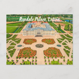 Rundāle Palace Lettland stilized Vykort