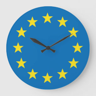 Rundan för EGflagga (Europeiska union) tar tid p Stor Klocka