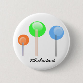 Rundan NReluctant Lolliepop knäppas Knapp