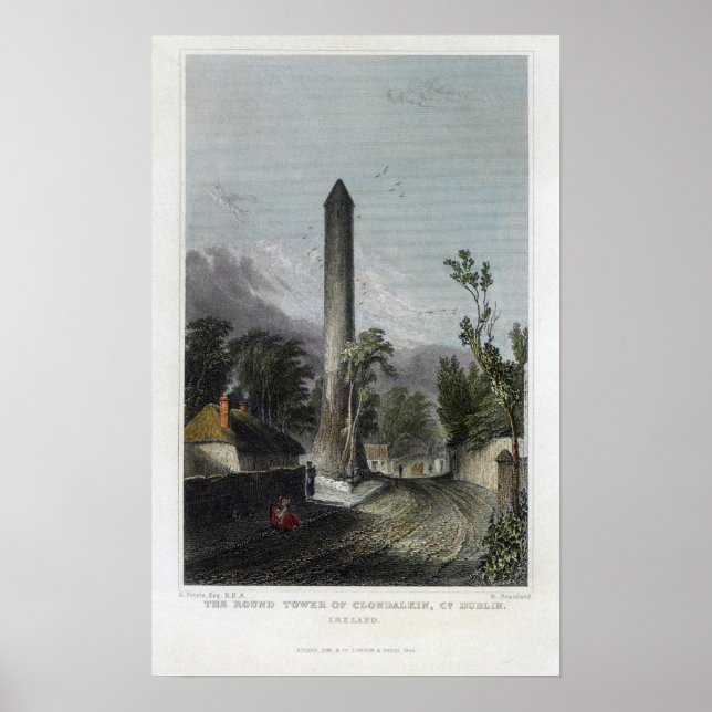 Rundan Torn i Klondalkin Poster (Framsidan)