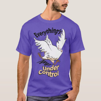 Rundande som en huvudlös kyckling t shirt