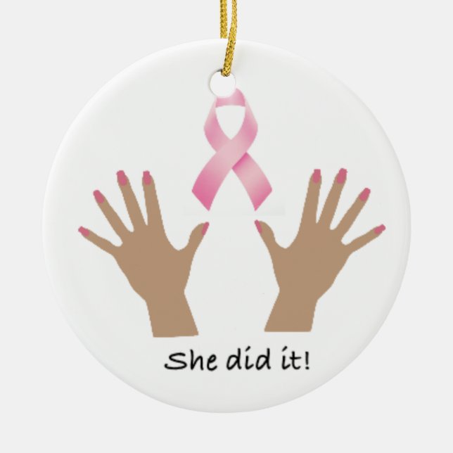 Rundaprydnad Julgransprydnad Keramik (Framsidan)