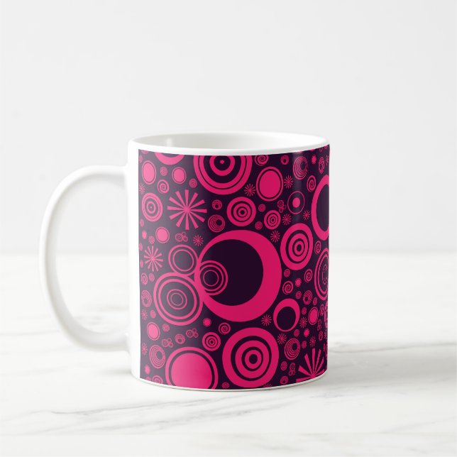 Rundar, Rosa-Lila Kaffe Mugg (Vänster)