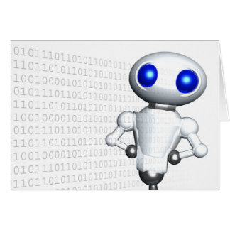 RUNDARE MED BINÄRT KODIFIERA HÄLSNINGSKORT