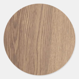 Rundcirkus för träbets runt klistermärke