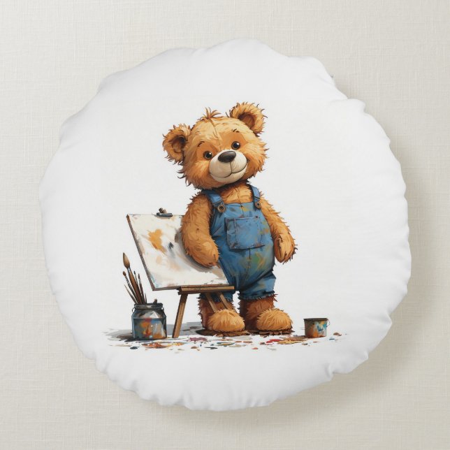 Runde Kissen Rund Kudde (Baksidan)