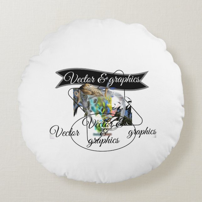 Runde Kissen Rund Kudde (Framsidan)