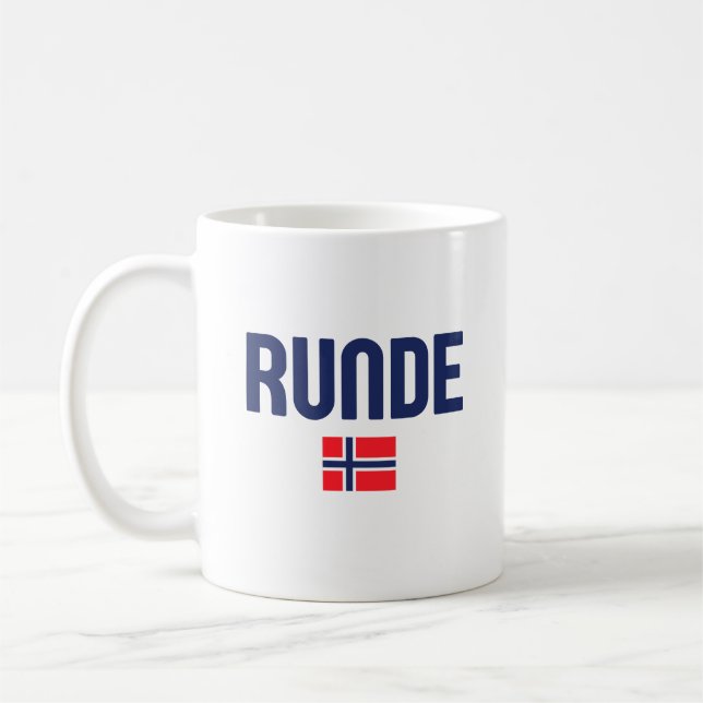 RUNDE-Norge Kaffemugg (Vänster)