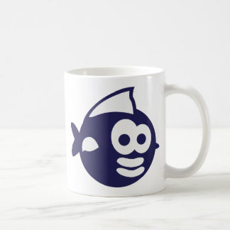 Runder Fisch fish Kaffemugg