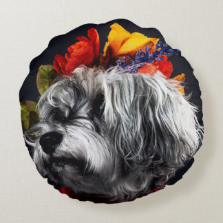 Rundfyllnad för snyggt för Soffa Rund Kudde