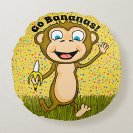 Rundfyllning av Lycklig Rund Kudde