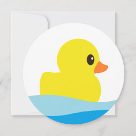 Rundinbjudan till Rubber Ducky Inbjudningar