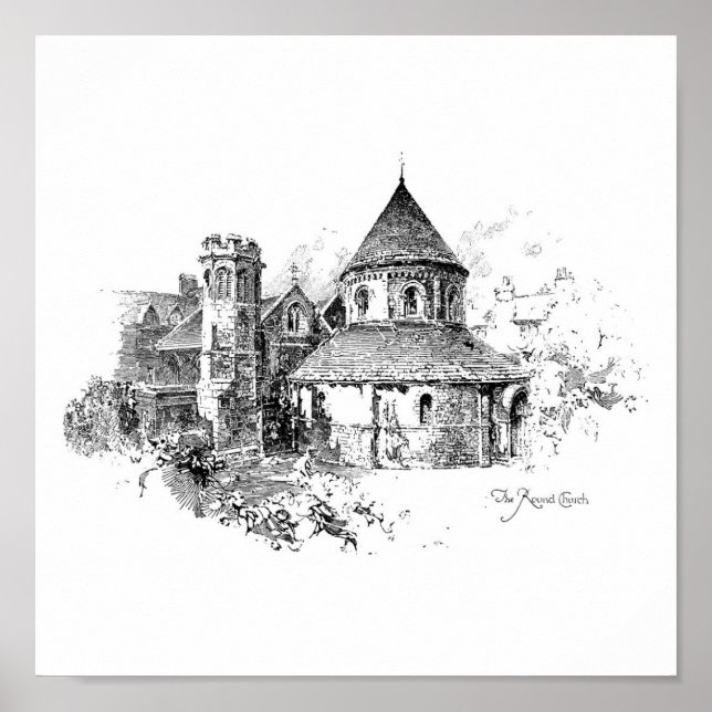 Rundkyrkan Poster (Framsidan)