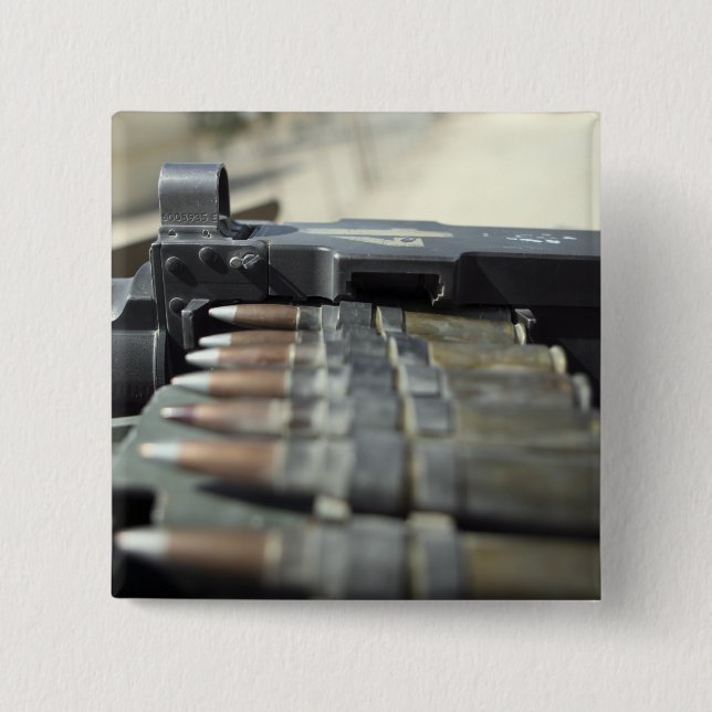 Rundor med 50 kaliber maskin-vapen knapp (Framsida)