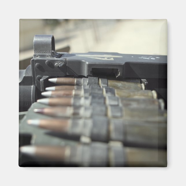 Rundor med 50 kaliber maskin-vapen magnet (Framsidan)