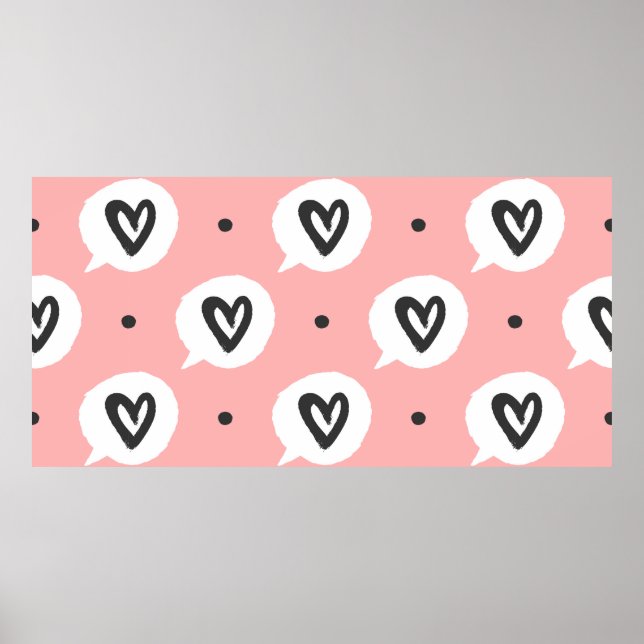 Rundpunkter och bubblor från tal med konturer av  poster (Framsidan)